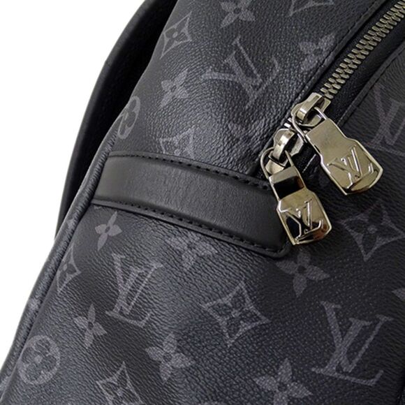 Louis Vuitton Bag Monogram Eclipse Rucksack Backpack Black - Picture 9 of 11